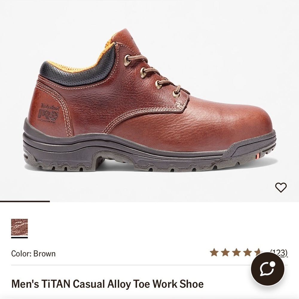 Timberland men’s casual titan alloey‎ work toe boots workwear construction
